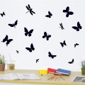 Dragonfly and Butterfly Wall Sticker
